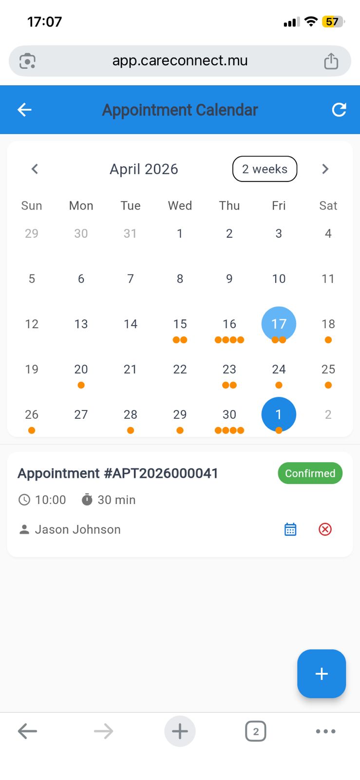 Interactive Calendar