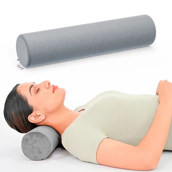FOVERA Cervical Neck Roll Pillow