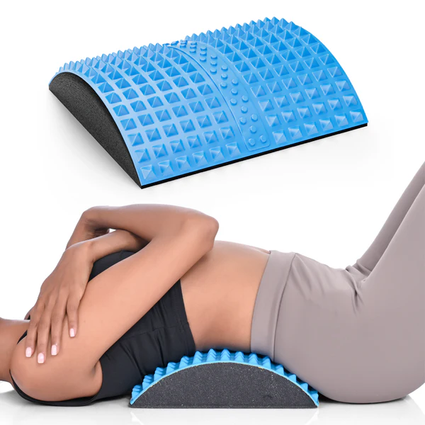 FOVERA Gel Back Traction Lumbar Stretcher
