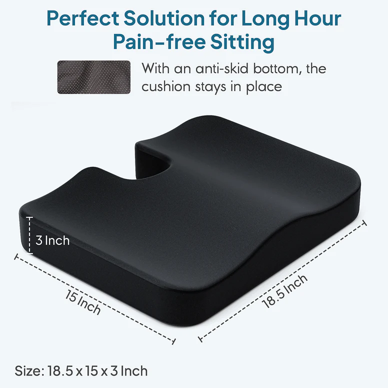 GEL COCCYX SEAT CUSHION