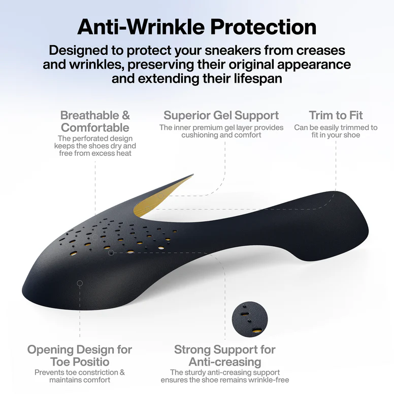 Two Layer Anti-Wrinkle Shoe Protection Guards