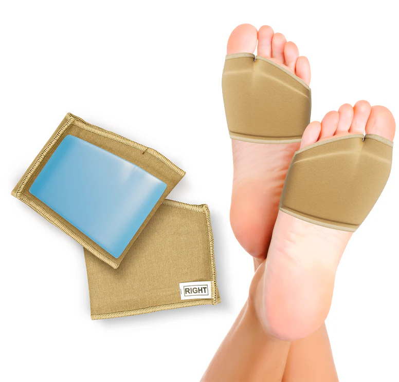 FOVERA Gel Metatarsal Cotton Sleeves