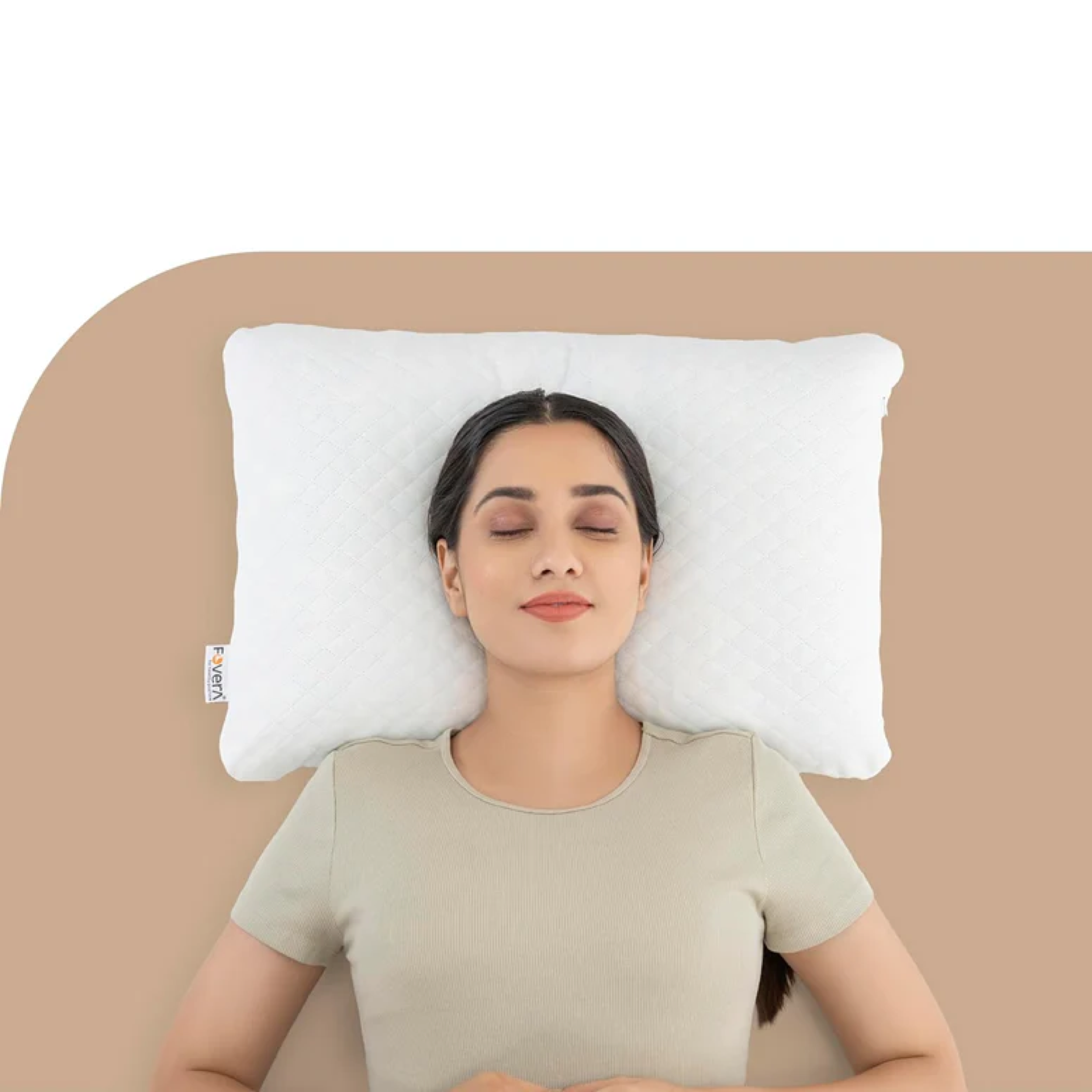 FOVERA Shredded Memory Foam Pillow