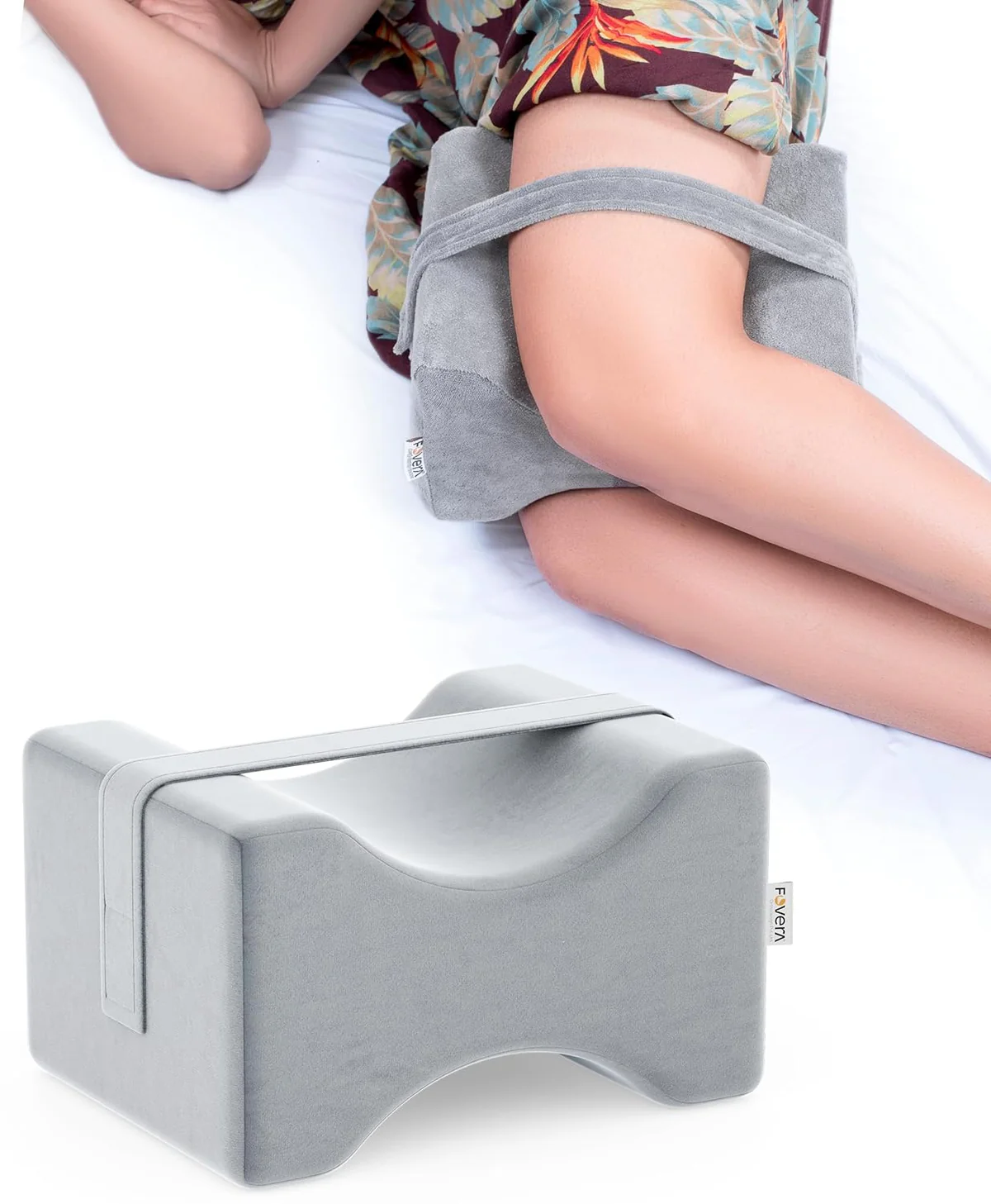 FOVERA Knee Memory Foam Pillow