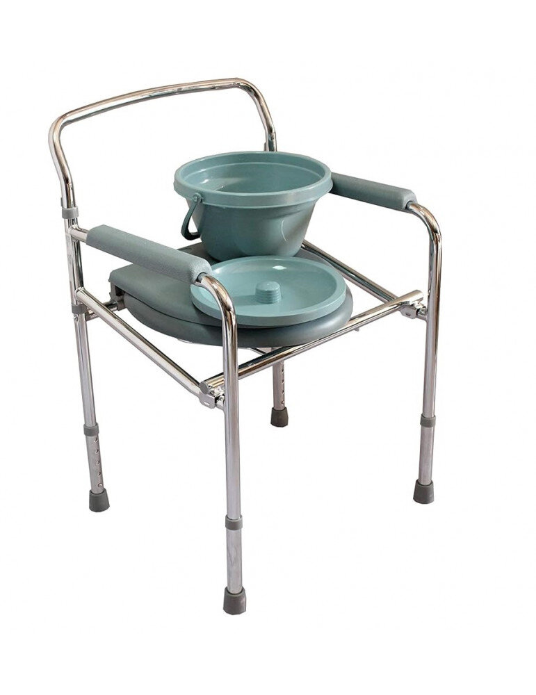 Commode Without Handles Commode Chair Without Wheels | CareConnect: Medical Equipments and Rentals.