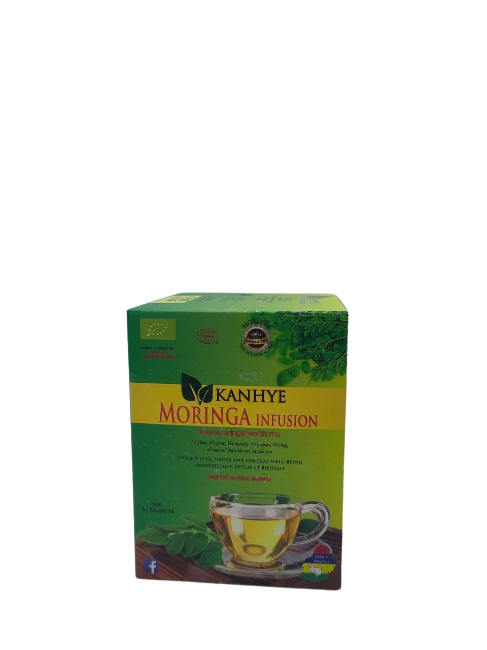 Moringa Infusion Pure teabag 25 teabag 50g