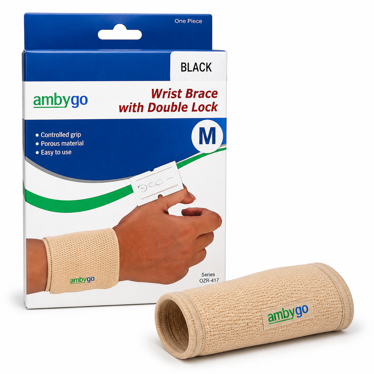 Ambygo Wrist Brace with Double Lock