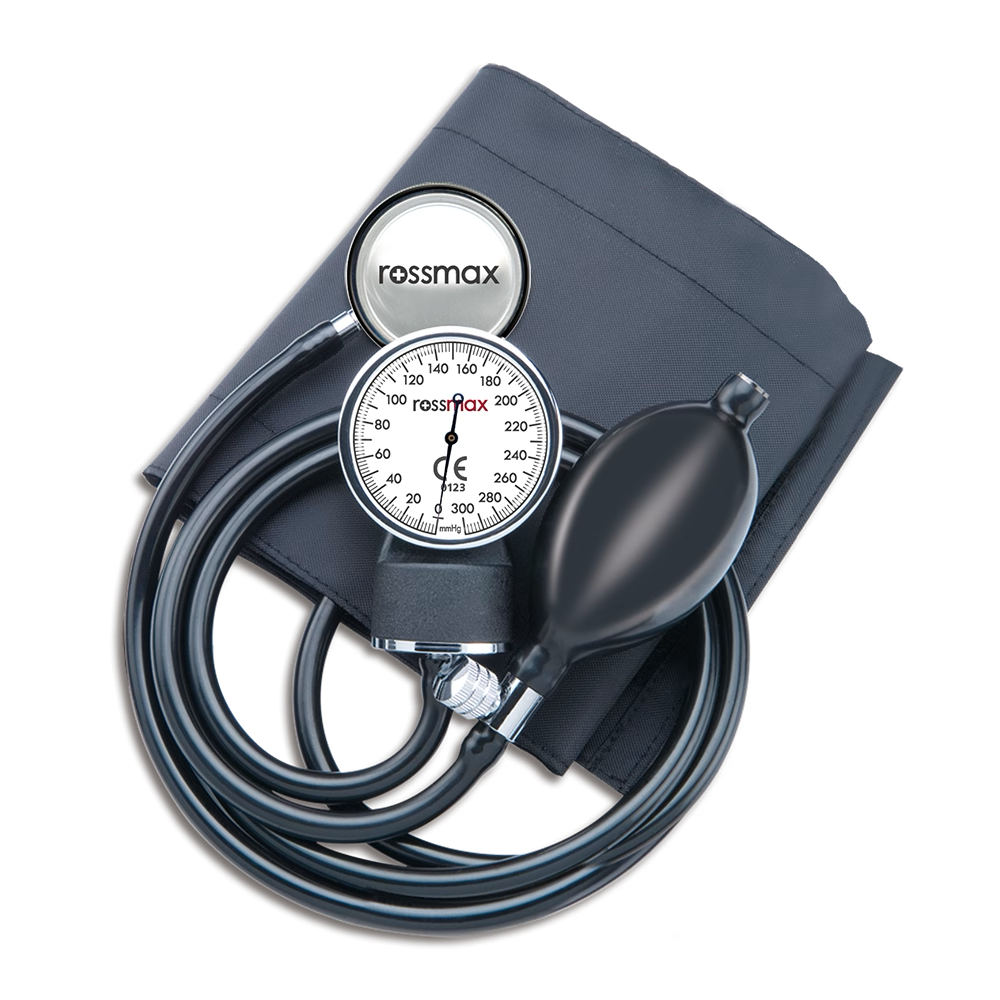 ROSSMAX Aneroid Sphygmomanometer With Stethoscope