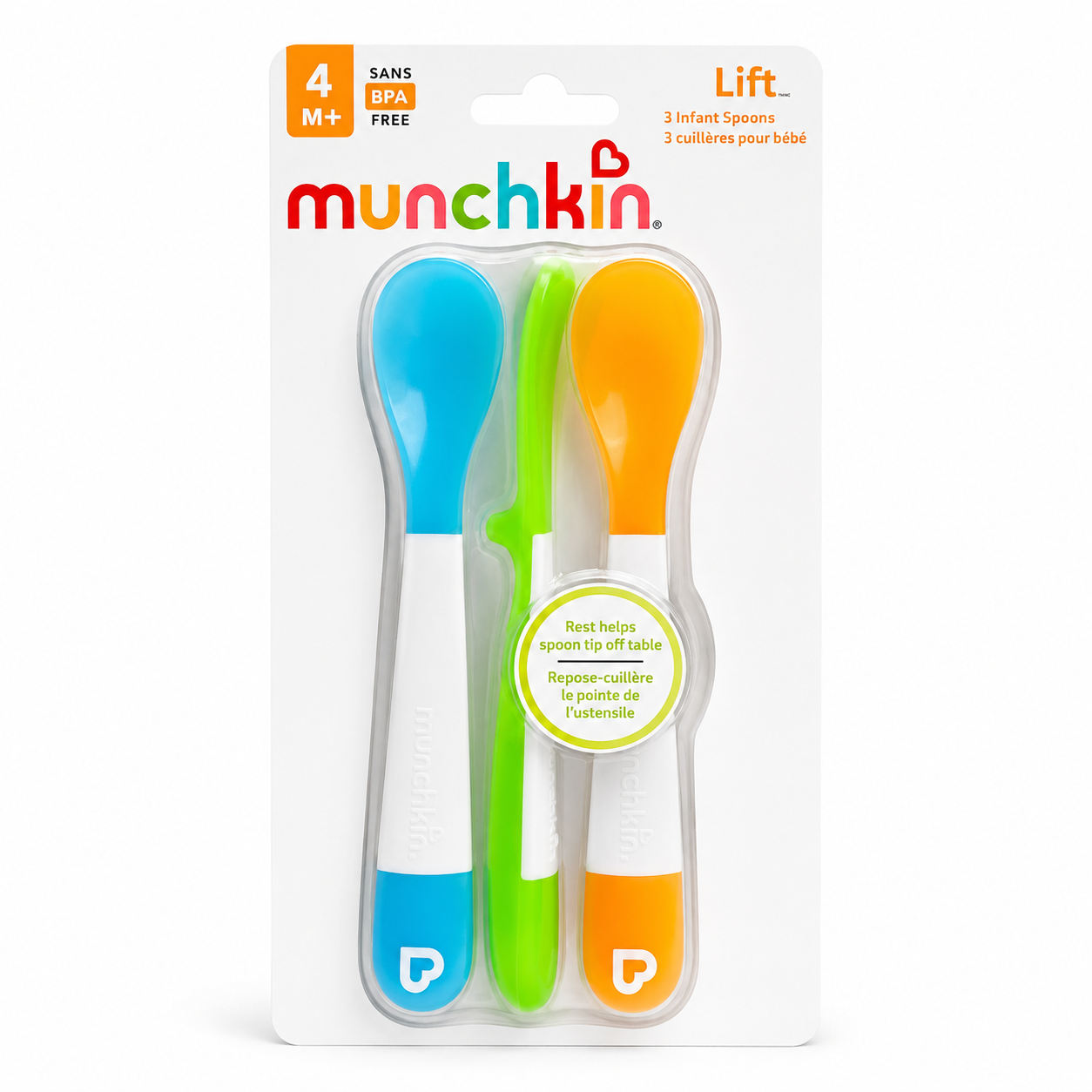 Munchkin Lift Infant Spoons – 3 Pack