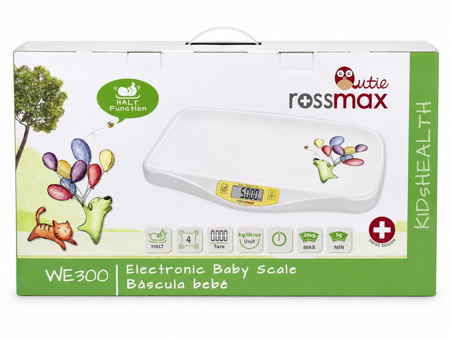 Rossmax Qutie WE300 Electronic Baby Scale